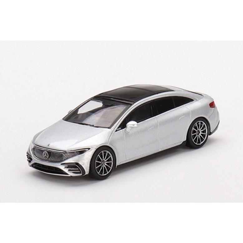 ミニカー/完成品 TSM ミニGT 1/64 メルセデスベンツ EQS 580 4MATIC シルバーメタリック 右ハンドル｜kidbox｜02