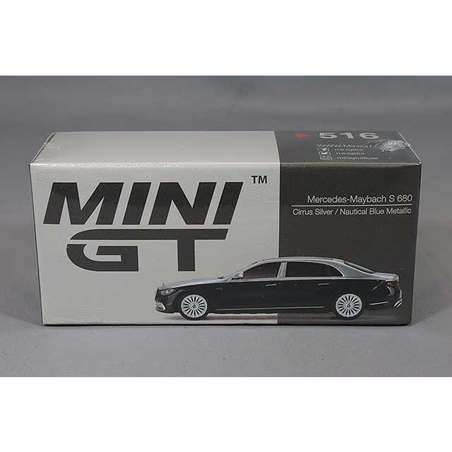 TSM ミニGT 1/64 メルセデス マイバッハ S680 シーラスシルバー/ ノー