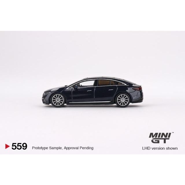 TSM ミニGT 1/64 メルセデスベンツ EQS 580 4MATIC ナチュラルブルーメタリック 左ハンドル｜kidbox｜03