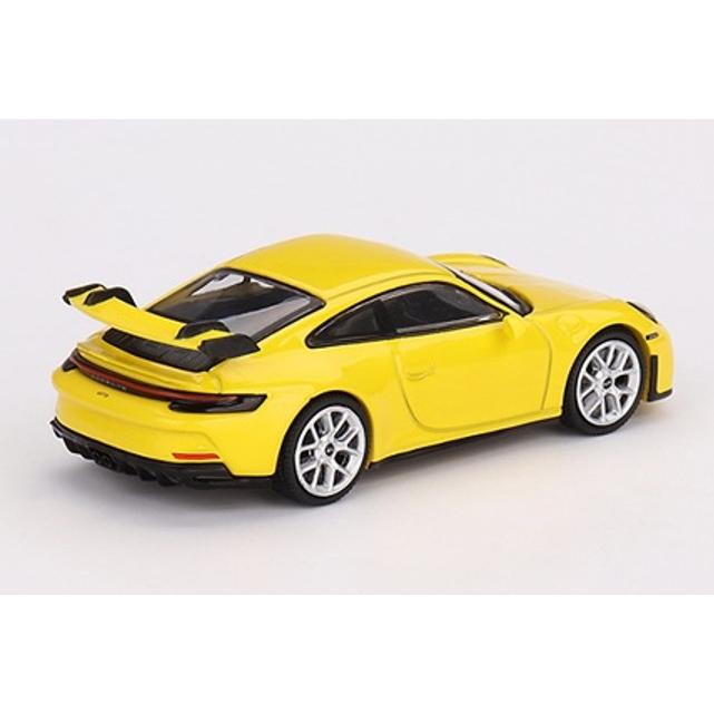 TSM ミニGT 1/64 ポルシェ 911 992 GT3 レーシングイエロー 左ハンドル｜kidbox｜04