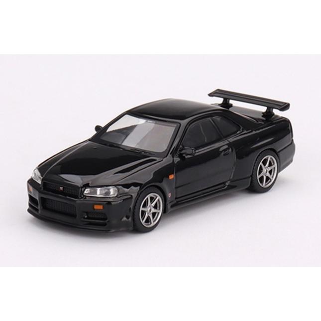 TSM ミニGT 1/64 日産 スカイライン GT-R R34 V-Spec 右ハンドル