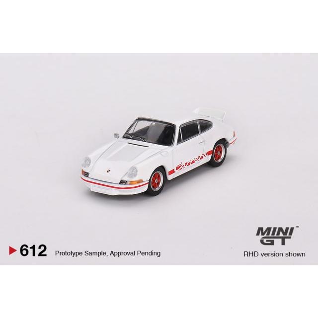 TSM ミニGT 1/64 ポルシェ 911 カレラ RS 2.7 グランプリホワイト/レッド (右ハンドル)｜kidbox｜02