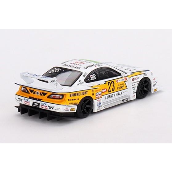 TSM ミニGT 1/64 日産 シルビア(S15) LB-スーパーシルエット 2022 グッドウッドフェスティバルオブスピード #23 右ハンドル｜kidbox｜04