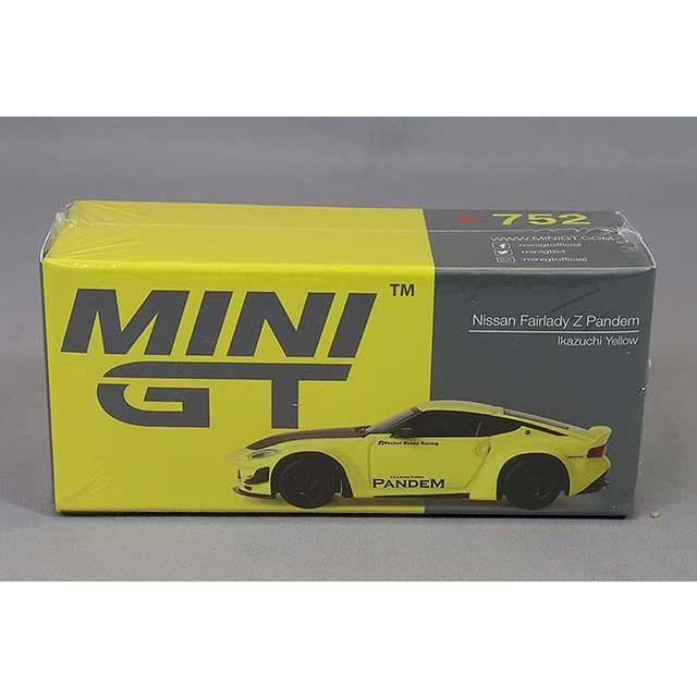 TSM ミニGT 1/64 パンデム 日産 Z イカズチイエロー 右ハンドル