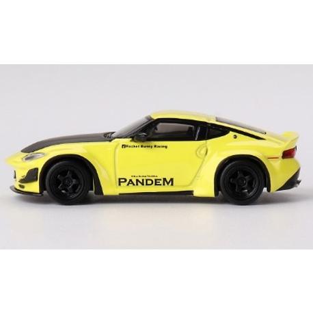 MINIGT 1/64 ミニカー TSM ミニGT 1/64 パンデム 日産 Z イカズチイエロー 右ハンドル