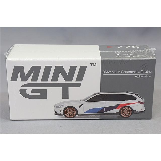 TSM ミニGT 1/64 BMW M3 Mパフォーマンス ツーリング アルピンホワイト
