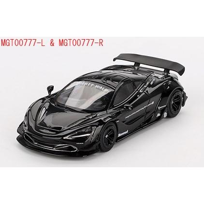 TSM ミニGT 1/64 マクラーレン 720S LB-Works ブラック(左ハンドル