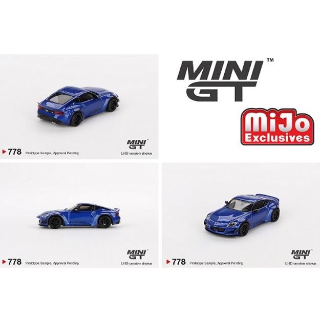 MINI GT ミニカーコレクション 1/64スケール TSM Mijo特注】 TSM ミニGT 1/64 パンデム 日産 Z セイランブルー 左