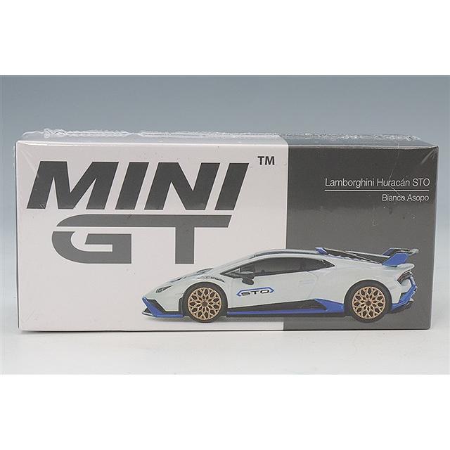 TSM ミニGT 1/64 ランボルギーニ ウラカン STO ビアンコアソポ