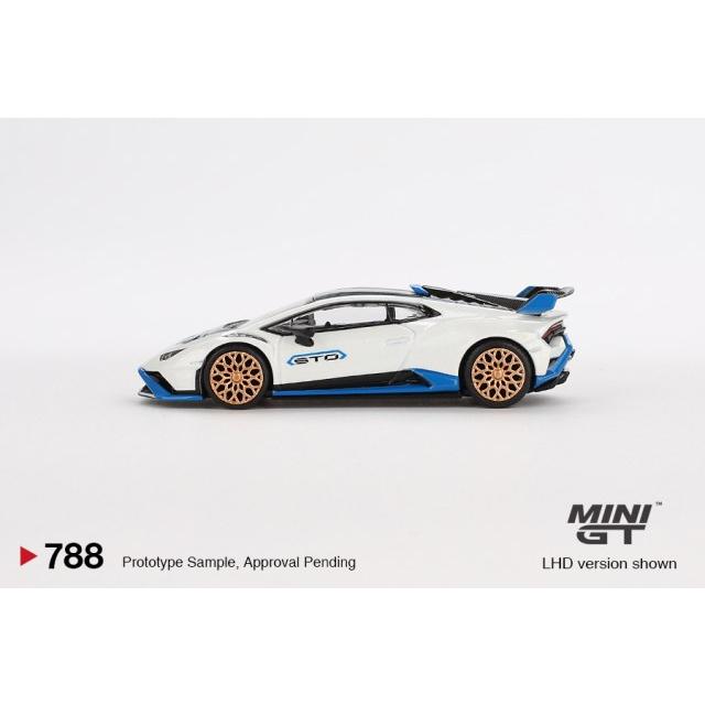 TSM ミニGT 1/64 ランボルギーニ ウラカン STO ビアンコアソポ