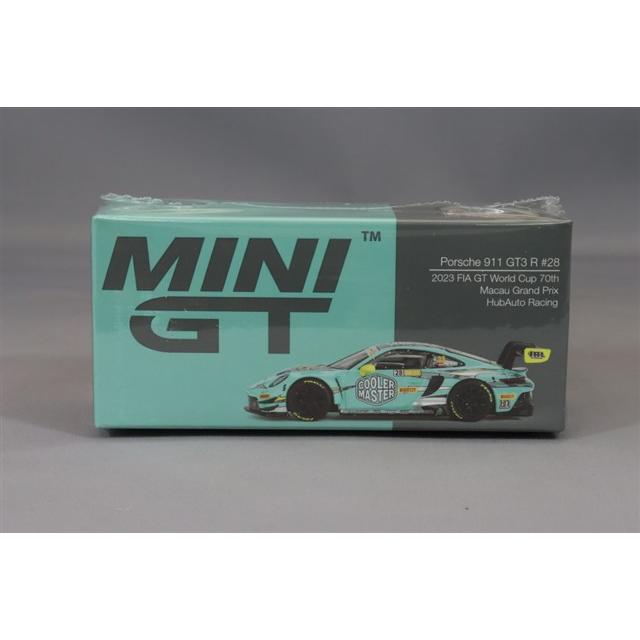 TSM ミニGT 1/64 ポルシェ 911 GT3R HubAuto 2023 FIA GT ワールド