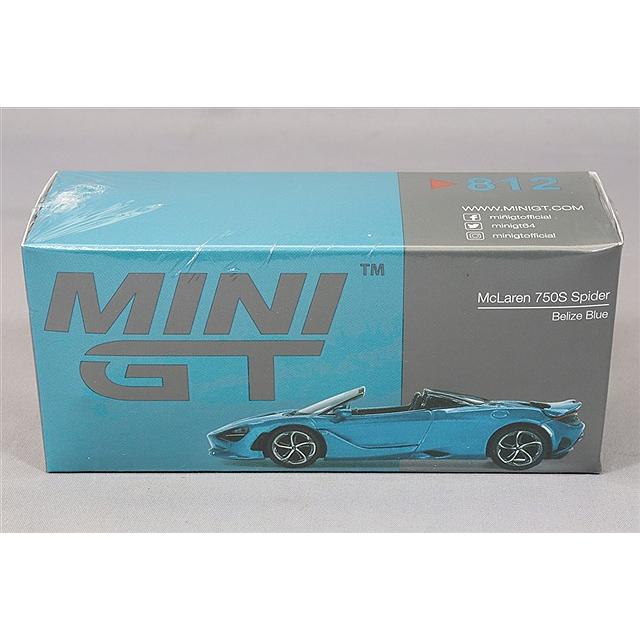 TSM ミニGT 1/64 マクラーレン 750S ベリーズブルー (左ハンドル