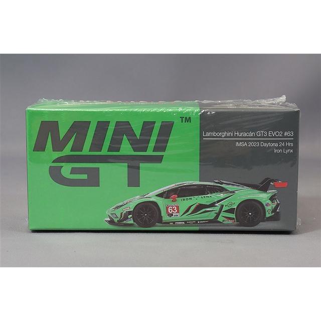MINI GT ランボルギーニ2台セット TSM ミニGT 1/64 ランボルギーニ ウラカン GT3 EVO2 2023 IMSA