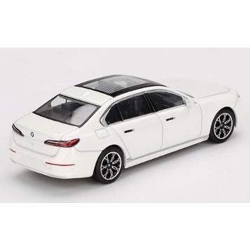 TSM ミニGT 1/64 BMW i7 xDrive60 ミネラルホワイト 左ハンドル