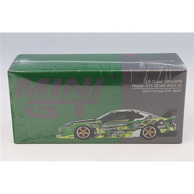 TSM ミニGT 1/64 日産 シルビア (S15) LB-スーパーシルエット V2 2024