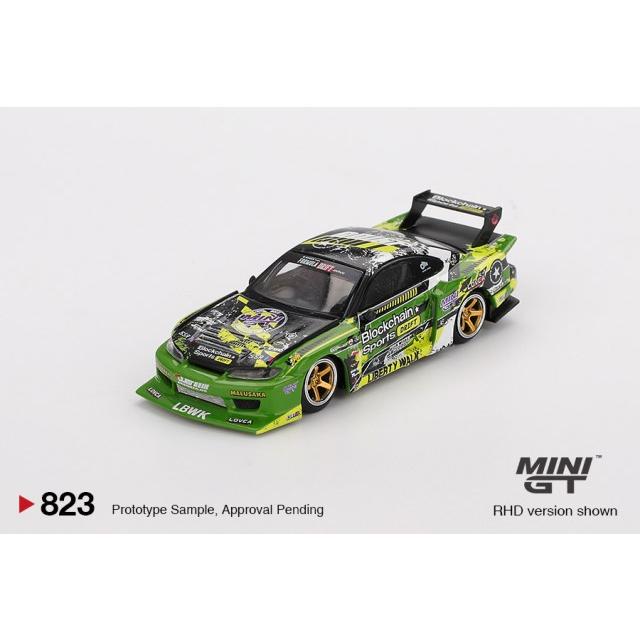 TSM ミニGT 1/64 日産 シルビア (S15) LB-スーパーシルエット V2 2024