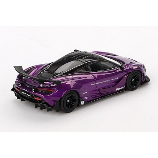 TSM ミニGT 1/64 マクラーレン 720S LB-WORKS パープル 右ハンドル