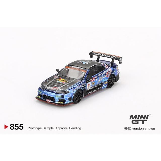 TSM ミニGT 1/64 日産 シルビア (S15) D-MAX RACING 2023 D1 GP
