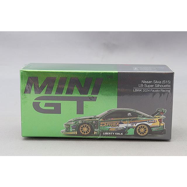 TSM ミニGT 1/64 日産 LB-スーパーシルエット シルビア S15 2024 LBWK