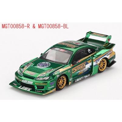 TSM ミニGT 1/64 日産 LB-スーパーシルエット シルビア S15 2024 LBWK