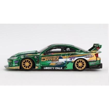 TSM ミニGT 1/64 日産 LB-スーパーシルエット シルビア S15 2024 LBWK