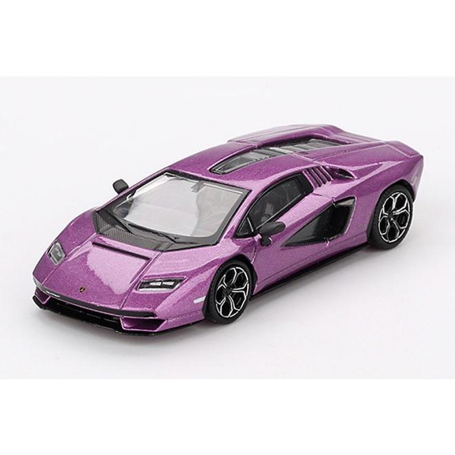 TSM ミニGT 1/64 ランボルギーニ カウンタック LPI 800-4 Viola 30th
