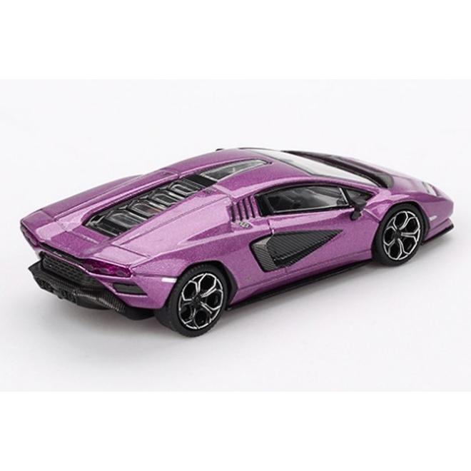 TSM ミニGT 1/64 ランボルギーニ カウンタック LPI 800-4 Viola 30th