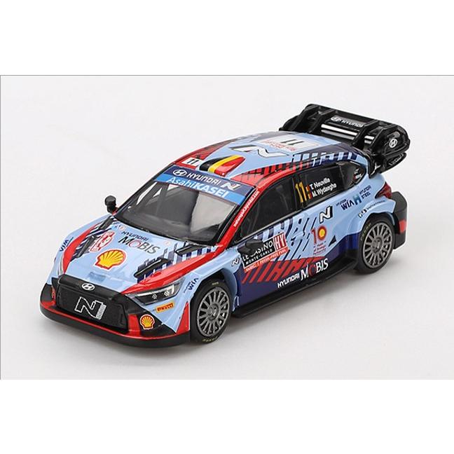TSM ミニGT 1/64 ヒョンデ i20 N Rally1モンテカルロラリー 2024 優勝