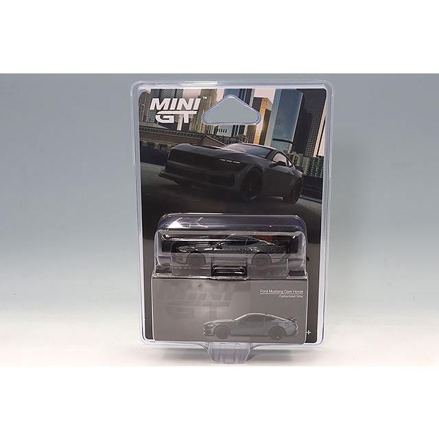 TSM ミニGT 1/64 フォード マスタング ダークホース 2024 カーボ