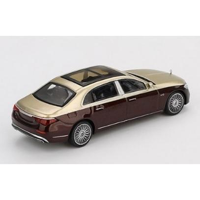 ミニGT MINI GT TSM 1/64 メルセデスベンツ TSM ミニGT 1/64 メルセデス マイバッハ S680 ゴールド/ダークレッド