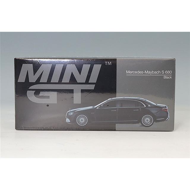 TSM ミニGT 1/64 メルセデス マイバッハ S680 ブラック (右ハンドル