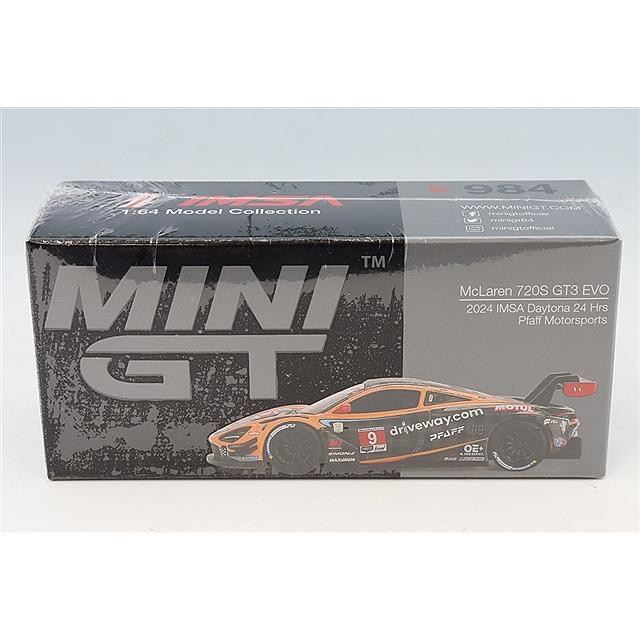TSM ミニGT 1/64 マクラーレン 720S GT3 EVO 2024 IMSA デイトナ24H #9