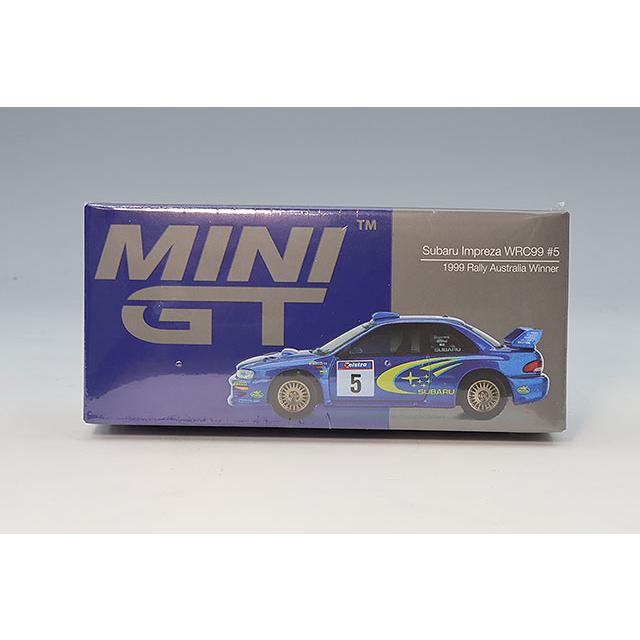 TSM ミニGT 1/64 スバル インプレッサ WRC99 1999 ラリー