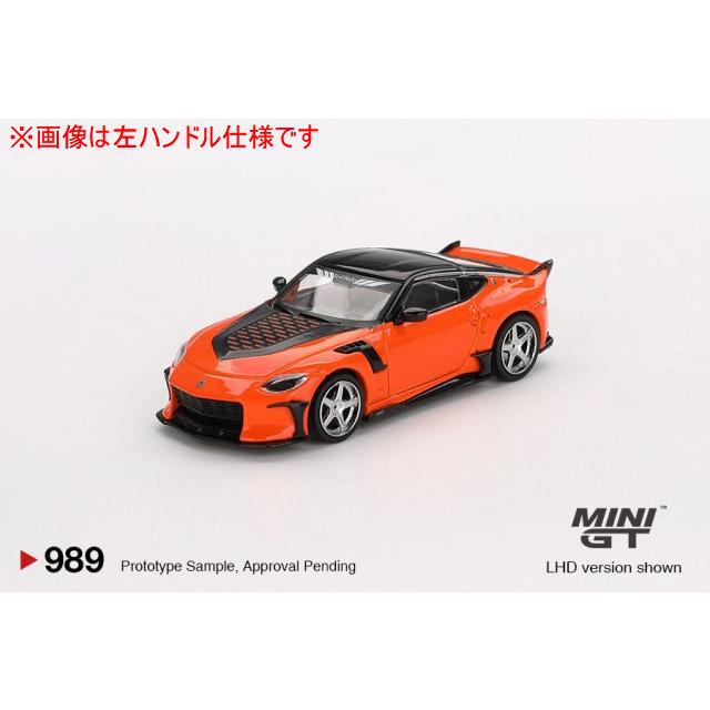 TSM ミニGT 1/64 日産 Z ヴェイルサイド FFZ400 オレンジ (右ハンドル