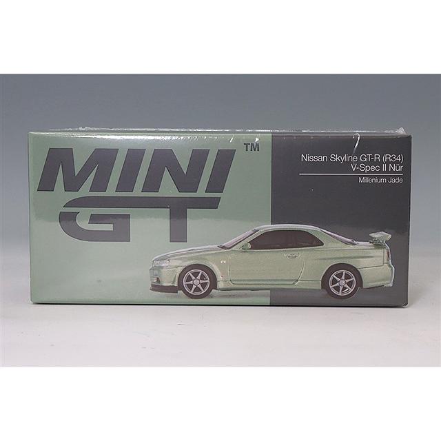 TSM ミニGT 1/64 日産 スカイライン GT-R R34 V-specII ニュル