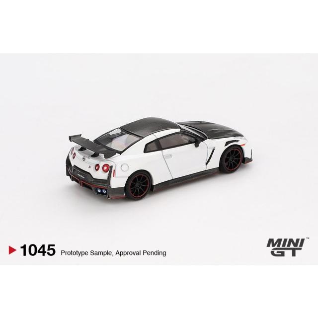 TSM ミニGT 1/64 日産 GT-R ニスモ 2024 ブリリアントホワイトパール