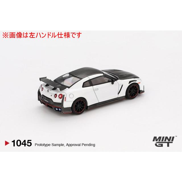 TSM ミニGT 1/64 日産 GT-R ニスモ 2024 ブリリアントホワイト
