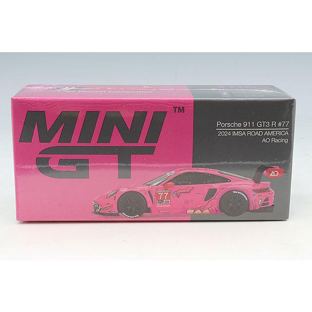 TSM ミニGT 1/64 ポルシェ 911 GT3R (992) AO Racing 2024 IMSA ロード