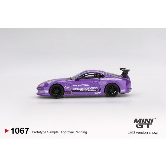TSM ミニGT 1/64 トヨタ スープラ (A80) GT-300 トップシークレット