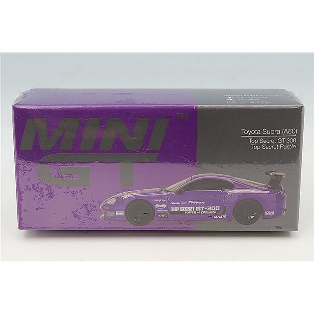 TSM ミニGT 1/64 トヨタ スープラ (A80) GT-300 トップシークレット