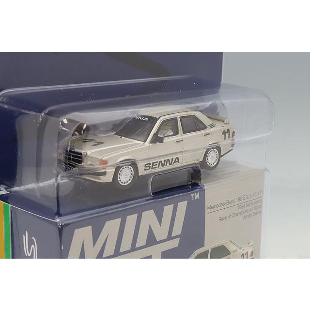 超希少メルセデスベンツ　ステアリング 190Eセンテナリースペシャル　限定車 TSM ミニGT 1/64 メルセデスベンツ 190E 2.3-16 1984 ニュルブルク