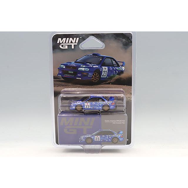 TSM ミニGT 1/64 スバル インプレッサ WRC99 2000 アクロポリスラリー