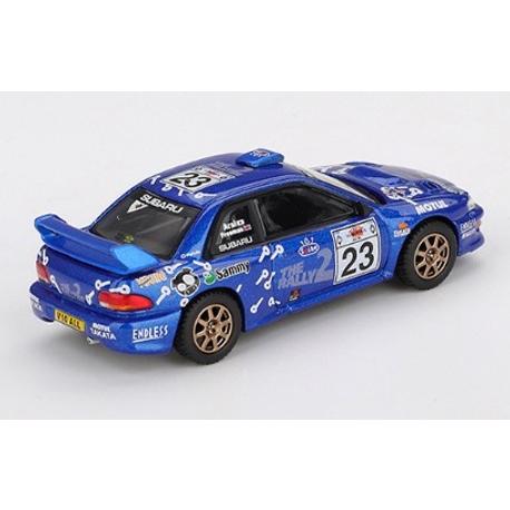 TSM ミニGT 1/64 スバル インプレッサ WRC99 2000 アクロポリスラリー