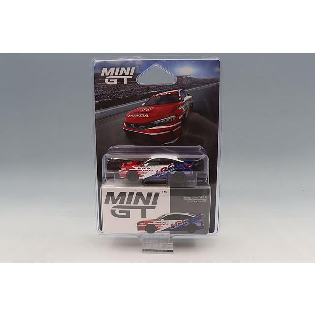 TSM ミニGT 1/64 ホンダ シビック Type R 2024 ペースカー HRC 左