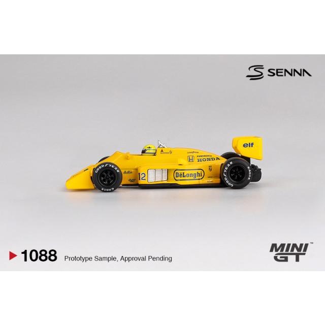 TSM ミニGT 1/64 ロータス 99T 1987 F1 モナコGP ウィナー #12 A.セナ