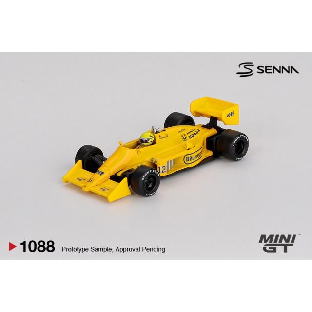 TSM ミニGT 1/64 ロータス 99T 1987 F1 モナコGP ウィナー #12 A.セナ