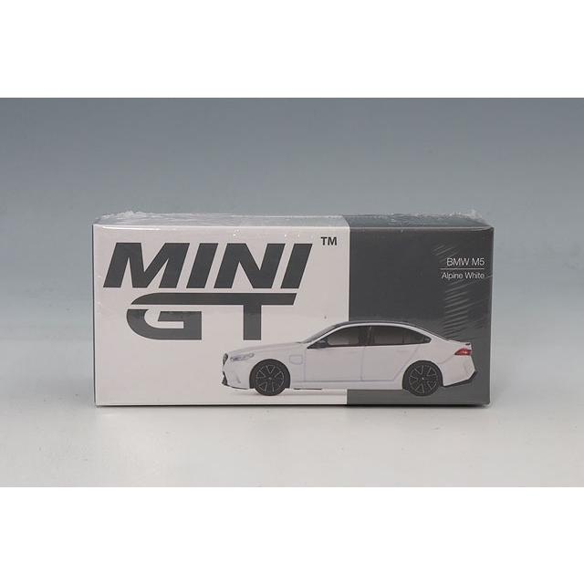 TSM ミニGT 1/64 BMW M5 アルピンホワイト 右ハンドル : キッド