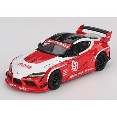1/64 MINI GT スープラ5台セット TSM ミニGT 1/64 LB-WORKS GR スープラ レッド/ホワイト 左ハンドル