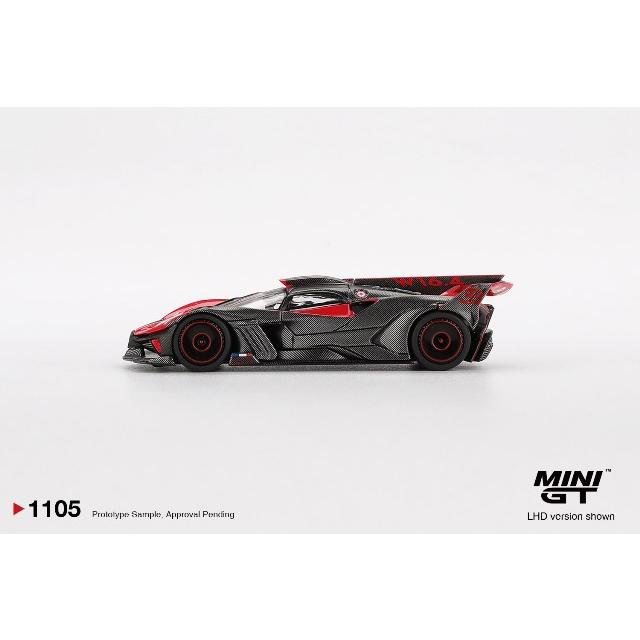 TSM ミニGT 1/64 ブガッティ ボライド レッド (左ハンドル) : キッド