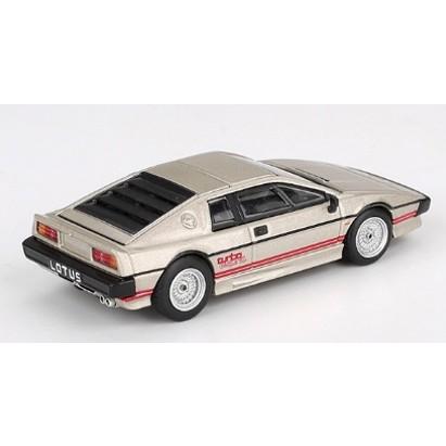 TSM ミニGT 1/64 ロータス エスプリ ターボ メタリックシルバー 左